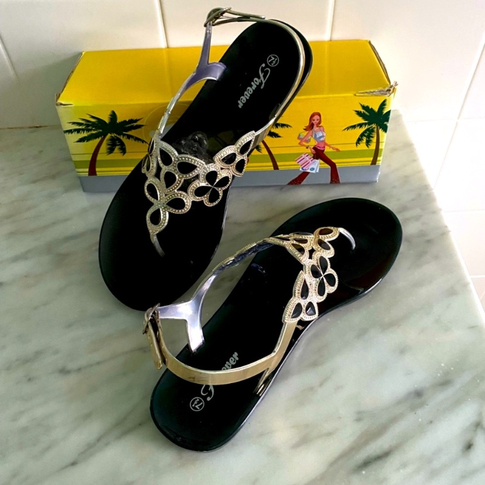 Plastic Jelly Sandals